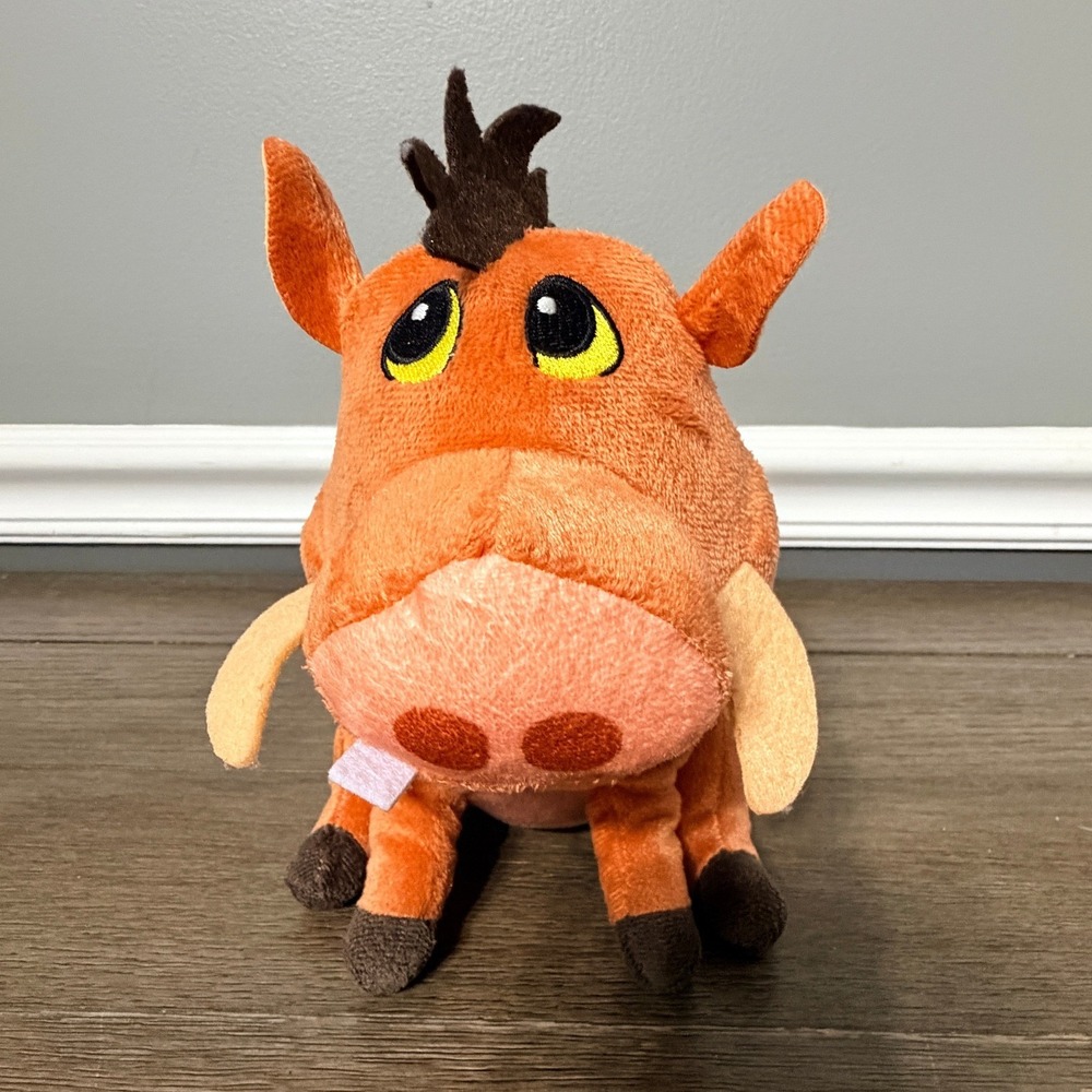 Disney The Lion King Pumbaa Plush Warthog Stuffed Animal Toy Hakuna Matata
